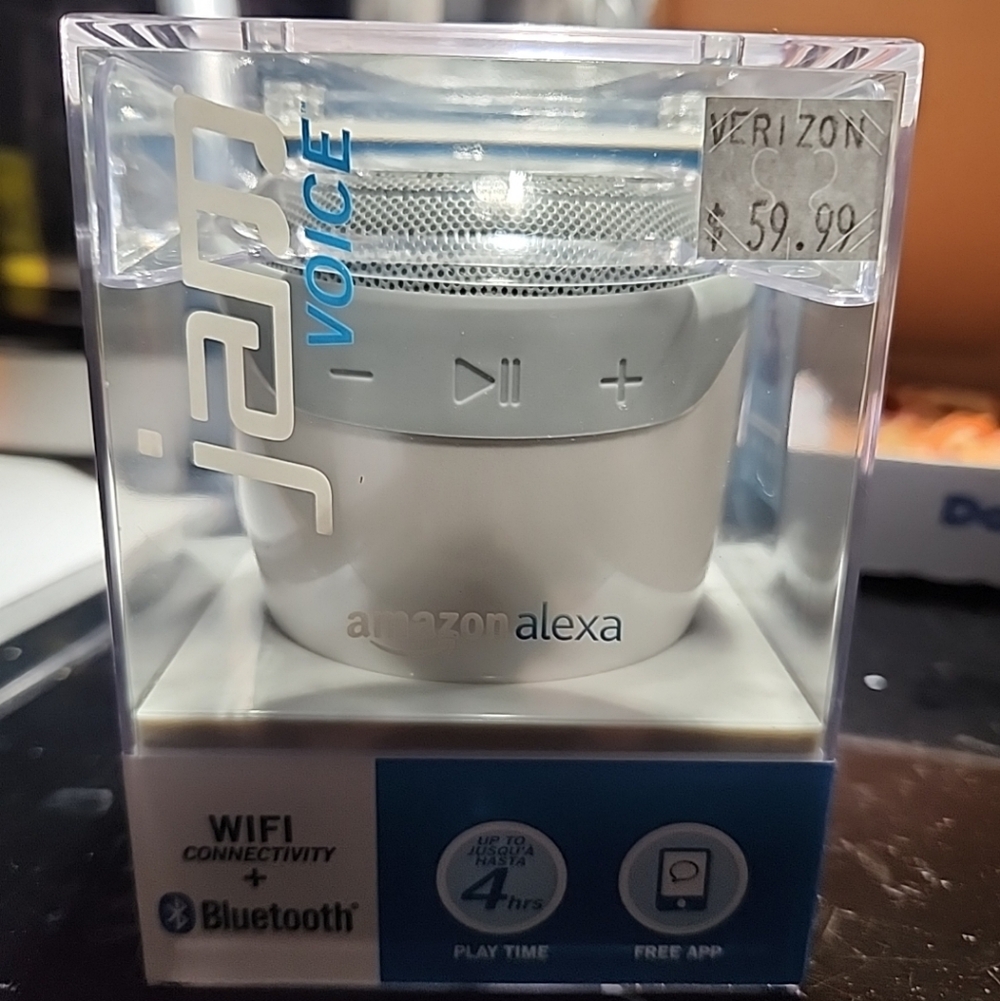 Voice Portable Bluetooth Speaker - Silver